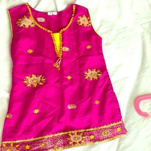 Little girls Indian top